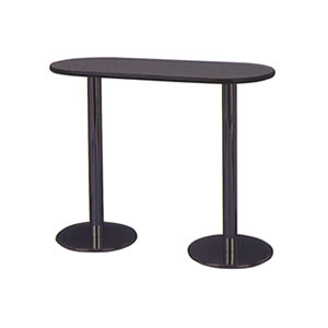 楕円テーブル（黒１２００） [75001018]