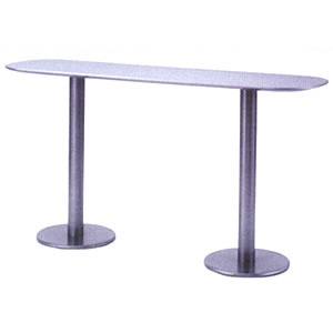 楕円テーブル（グレー１８００）